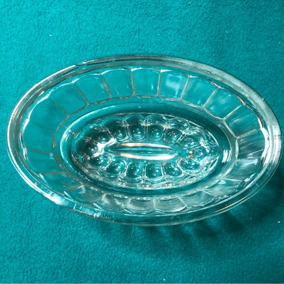 Kitchen Vintage Clear Glass Jello Mold Poshmark